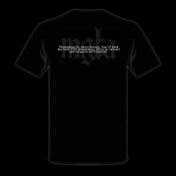 MGŁA - Mdłości (czarna koszulka męska)